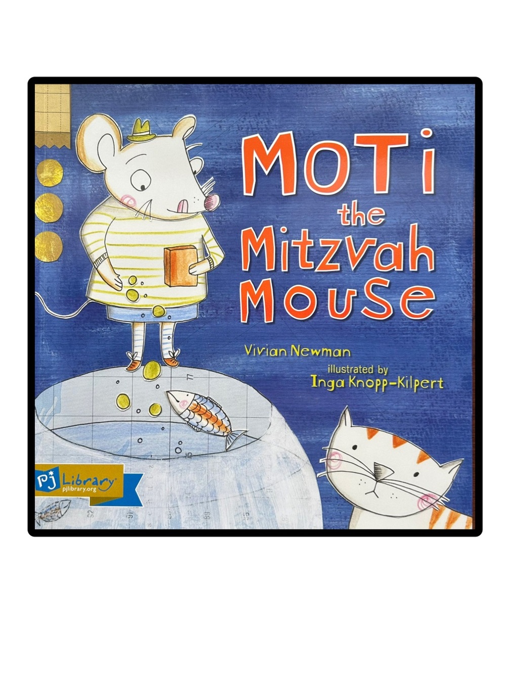 BUNDLE & SAVE 🐭 PJ Library, Moti the Mitzvah Mouse Picture Book by Vivian Newman